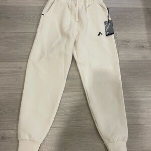 Alphalete cream sweatpants